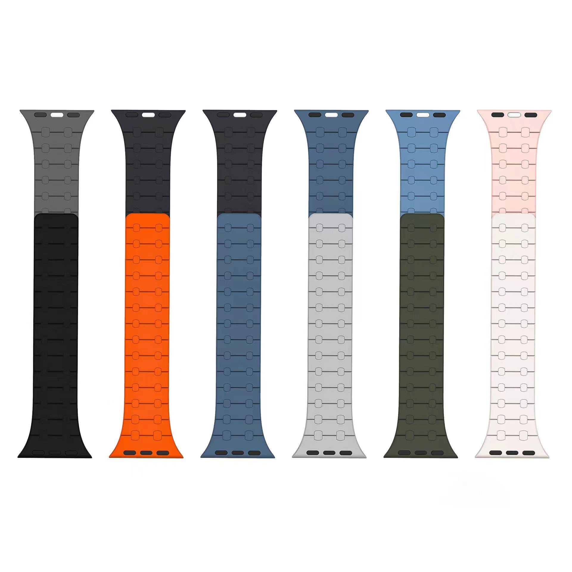 Silicone Magnetic Strap for Apple Watch – Waterproof